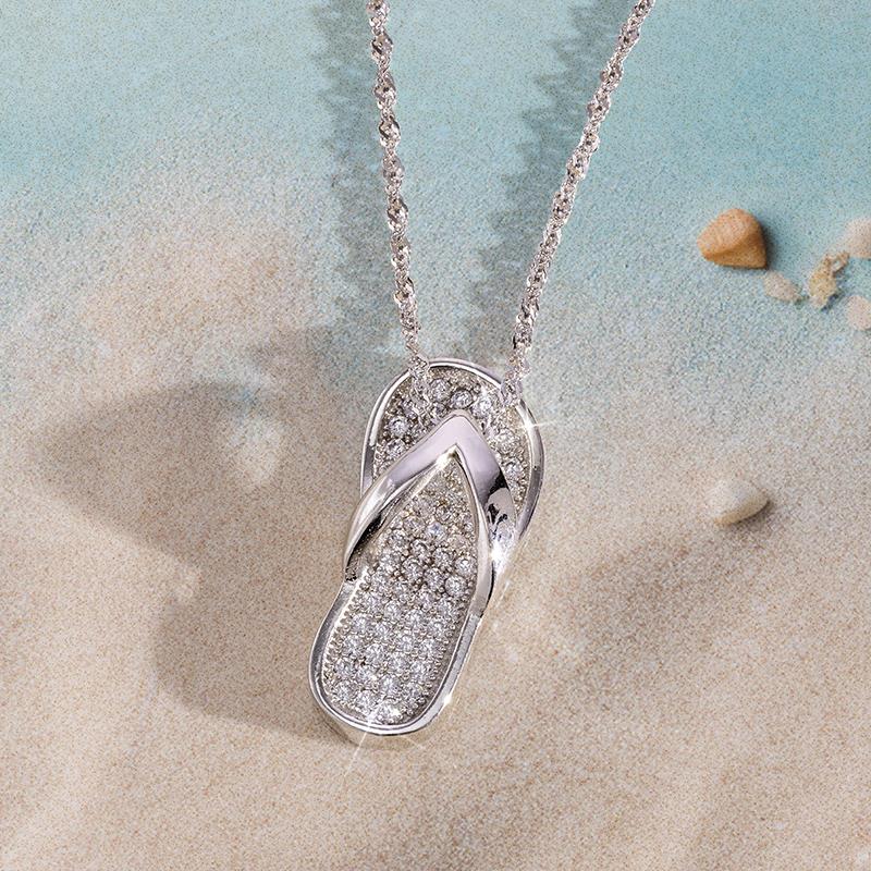 Summertime Special Flip Flop Pendant
